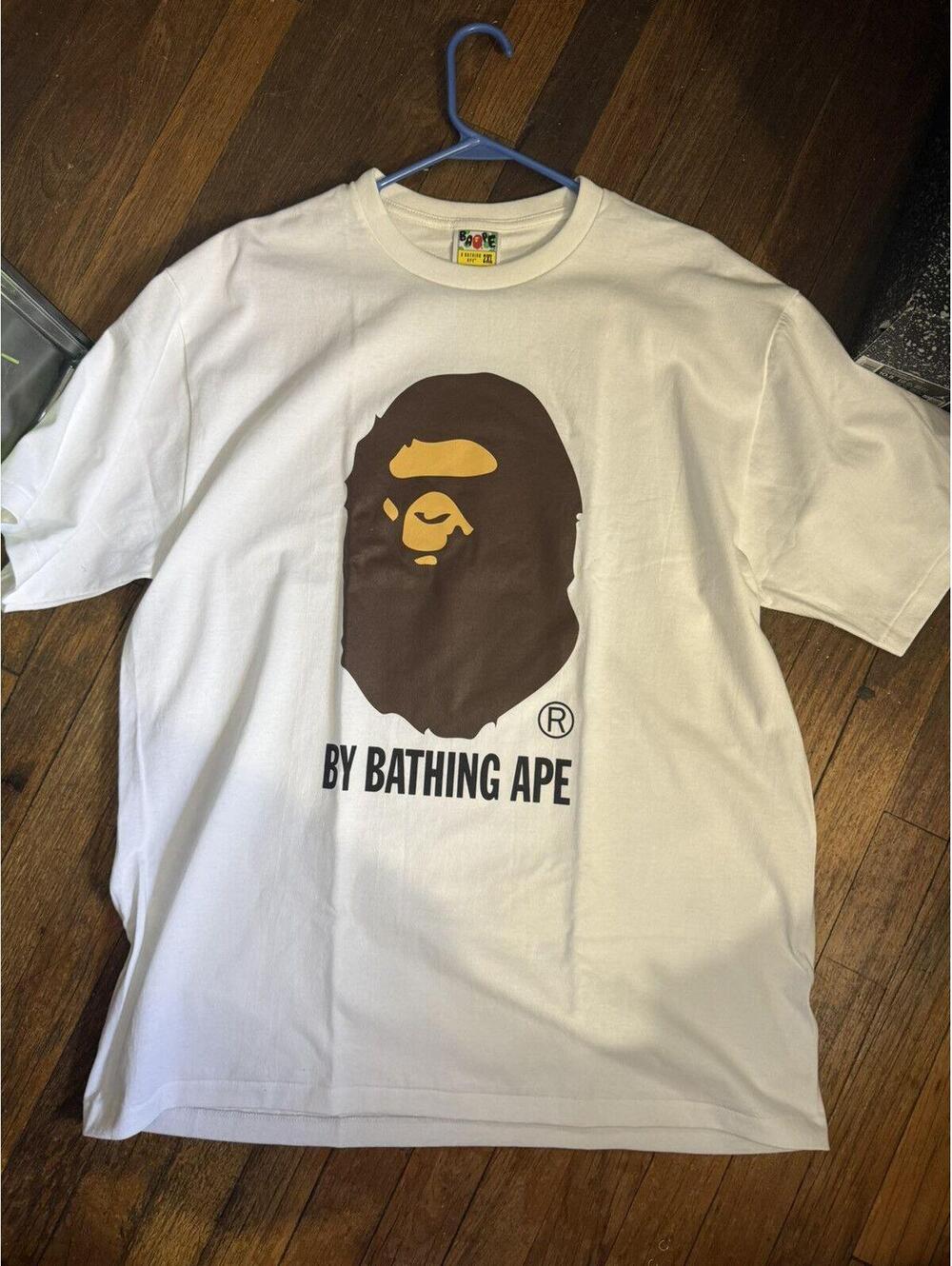Bapesta ape head tee white XXL